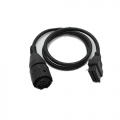 For Bmw Icom D Cable Icom-d Motorcycles Motobikes 10 Pin Adaptor 10pin To 16pin Obd2 Obdii Diagnostic Cable I-com A2 Tool Cables