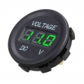 Dc 12v Led Panel Digital Voltage Meter Display Voltmeter For Car Motorcycle Boat - Volt Meters - ebikpro.com