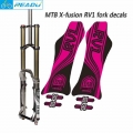 Mountain bike fork sticker MTB X fusion RV1 stickers bike fork decals safety waterproof fork stickers|bike fork sticker|fork st