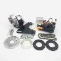 250w Electric Conversion Kit For Common Bike Left Chain Drive Customized For Electric Geared Bicycle Derailleur - Co