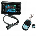Universal 12v/24v Lcd Monitor Switch+remote Control Accessories For Car Track Diesels Air Heater Parking Heater Controller Kit -