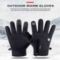 Winter Gloves Mens Touch Screen Waterproof Windproof Skiing Cold Gloves Womens Warm Fashion Outdoor Sports Riding Zipper Gloves|