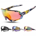 X-tiger Polarized Cycling Sun Glasses Uv400 Men Women Bicycle Goggles Glasses 5/3 Lens Mtb Sports Windproof Sunglasses Eyewear -