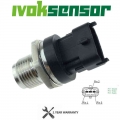 Fuel Rail High Pressure Sensor Common Injection 0281006158 0281002864 0281002707 20792328 For Iveco Opel Vauxhall Saab Volvo - O