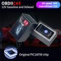 OBDIICAT HK01 OBD2 Chip Tuning Box Super Petrol & Diesel More Power Torque Fuel Saving OBD Auto Car tuning Tool Power Box|Co