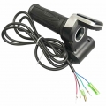 36/48/60V Electric Scooter Throttle Grip Twist Speed Cycling Handlebar with LED Display Electric Bicycle Accessories|Electric Bi