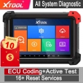 Xtool Ez400 Pro Full System Diagnostic Scanner Ecu Coding With 16+ Service Functions Key Programming Immo Bi-directional Control