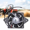 Motorcycle Cooling fan Oil Cooler Electric Radiator Engine Radiator Fit For 150cc 200cc 250cc ATV Quad Go Kart Buggy Motocross|F