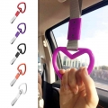 Tsurikawa Ring Heart Jdm Train Bus Handle Hand Strap Drift Charm Strap Drift Warning Ring For Car Rear Bumper Supplies - Towing