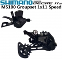 Deore M5100 Groupset Sl Rd M5100 Shift Lever + Rd M5100 M5120 Rear Derailleur Mtb Deore 11-speed 11v M5100 Groupset - Bicycle De