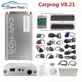 Carprog V8.21 Online Programmer Full Adapters With Keygen Car Prog V 8.21 For Airbag Reset/Radio/Dash/IMMO/ECU Auto Repair Tool|