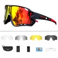New Kapvoe Polarized Sports Men Cycling Sunglasses Road Cycling Glasses Mountain Bike Riding Goggles Eyewear Women Glasses 5lens