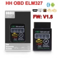 New Auto Diagnosis Scanner V1.5 OBD2 HH OBD ELM327 Works For Android Torque Bluetooth ELM327 HH OBD Interface ELM 327|Code Reade