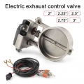 Electric Exhaust Control Valve2"/2.25"/2.5"/2.75"/3" Exhaust Control Valve - Low Pressure For Exhaust C