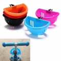 Lovely Easy Installation Bicycle Bag Scooter Handle Bar Basket with Bracket Bike Accessories