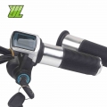 36V 48V 60V Electric bicycle/scooter/motorcycle/ebike speed gas handle/throttle/Accelerator Throttle twist Grip silver color|Ele