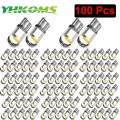 Yhkoms 194 W5w Led T10 Led Bulbs For Car Parking Position Lights Interior Map Dome Trunk Lights 12v White Auto Lamp 6000k - Sign