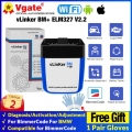 Vgate vLinker BM ELM327 V2.2 For BMW Scanner Bluetooth 4.0 wifi OBD 2 OBD2 Car Diagnostic tool ELM 327 Auto Tool For Bimmercode|