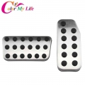 Color My Life Stainless Steel Car Styling Car Pedals Car Pedal Protection Cover For Honda Fit Jazz 2011