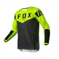 Summer quick drying long sleeved bicycle jersey motorcycle PRO Fox mountain bike sports downhill cycling jersey men|Cycling Jers