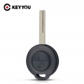 KEYYOU Car Key For Mitsubishi Colt Warior Carisma Spacestar Key Shell Fob 2 Buttons Uncut Blank Blade Auto Car Cover Case|Car Ke