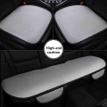 Car Seat Cover Front Rear Ice silk Cushion Non Slide Auto Accessories Universa Seat Protector Mat Pad Keep Cool in Summer|Automo
