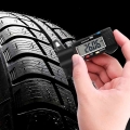 kebidumei Digital Tire Tread Depth Gauge Car Tire Meter Measurer High Accuracy Tyre Measure Tool Brake Shoe Pad|Thickness Detect