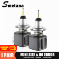 Smetana 2pcs H7 H1 Led Bulbs H11 H8 Led Lamp H4 9005 Hb3 9006 D1s D2s D4s D3s 5500k 6500k Car Auto Headlamp Headlight Fog Lights