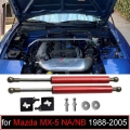 for Mazda MX5 MX 5 NA/NB 1988 2005 Front Bonnet Hood Modify Gas Struts Spring Lift Support Shock Damper Rod Accessories Absorber