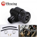 Black Auto Racing Turbo aluminum Universal BOV 25mm 1.8T Blow Off Valve Turbo Wastegate bov with Adpater outside VR5742BK| | -