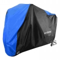 Black Blue Design Waterproof Motorcycle Covers Motors Dust Rain Snow UV Protector Cover Indoor Outdoor M L XL XXL XXXL D25|Motoc