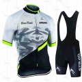 2021 STRAVA Summer Cycling Clothing Sets Pro Team Bicycle Short Sleeve Maillot Ciclismo Breathable Men's Cycling Jersey suit