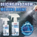 60/120ml Car Windshield Deicer Defroster Ice Remover Fast Thawing Window Melting Defrosting And Spray Agent Antifreeze V5F5|Fros