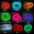 Car Interior Lighting Garland Wire Rope Tube Line Led Strip Decoration Flexible Neon Light With Cigarette Drive - Signal Lamp -