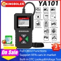 OBD2 Scanner KINGBOLEN YA 101 For Engine Check Diagnostic Tool Battery Test Tools Car OBDII PK ELM327 KW310 BM580 Code Reader|Co