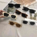 New Retro Small Square Frame Sunglasses Women Sun Glasses Outdoor Sunglasses Girl Eyewear Frame Driver Goggles Car Accessories -