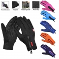 Touch Screen Motorcycle Gloves for Winter Moto Gloves Outdoor Sport Gloves Warm Women Man Anti slip Waterproof Guantes Moto|Glov