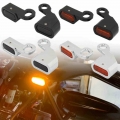 Motorcycle Handlebar Control LED Turn Signal Indicator Light Blinker Lamp For Harley Dyna 1996 2017 Softail Sportster XL 96 2003