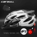 Cairbull MTB/Road Helmet Ultralight Cycling Helmet Magnetic Goggle with Tail Light Integral Bike Helmet Removable Sun Visor|Bic