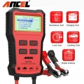 Ancel BST100 Car Battery Tester Charger Analyzer 12V 2000CCA Voltage Battery Test Car Battery Tester Charging Cricut Load Tools|