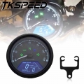 8 18V Universal LCD Digital Tachometer Speedometer Odometer Motorcycle Motorbike 12000RPM For 2,4 Cylinders Maximum display199km