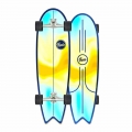 Geele 33 Inch Land Surfboard CX4 Swallowtail Skateboard Free Kicking for Adult Beginner Ski Practice|Skate Board| - Officemati