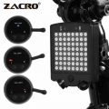 Luz de bicicleta Zacro, señal de giro remota inalámbrica, luz de advertencia LED, luz trasera impermeable para bicicleta de mont