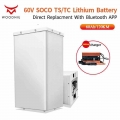 60V 55AH 60AH Large Capacity Battery for Super SOCO TS TC Ant BMS Direct replacement Compatible with Dual Batteries|Motorcycle B