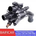 Baificar New Genuine Coolant Thermostat Housing 9808647180 For Peugeot 208 308 3008 5008 Citroen Ds3 Ds4 Ds5 C4 Picasso 1.6 Thp