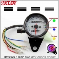 Motorcycle Backlit Dual RETRO VINTAGE Speedometer Odometer Meter Gauge For HONDA Monkey Dax Mini trail Z50 J R VTX 1300 1800 750