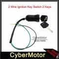 2 Wire Ignition Key Switch For 2 Stroke 47cc 49cc Mini Dirt Pocket Bike ATV Quad Go Kart Minimoto|Motorbike Ingition| - Office