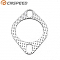 CNSPEED Aluminum 2.5 inch 63mm Car Engine Exhaust Gasket Downpipe Flange Universal Exhaust Pipe Gasket 5pcs/Lot|Exhaust Gaskets|