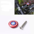 Bicycle Stem Top Cap With Screw Headset Five Pointed Star 28.6mm 1 1/8" Steerer Fork Tube For Road And Mtb - Bicycle Stem -