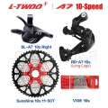 LTWOO A7 1X10S Groupset 10 speed shift lever derailleur SUNSHINE cassette 42T 46T 50T VXM Chains|Bicycle Derailleur| - Officem